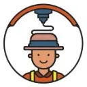 Logo <mark>3D</mark> Farmers