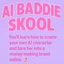 Logo Ai <mark>Baddie</mark> Skool