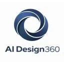 Logo AI Design360 Studio