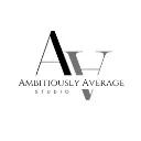 Logo Ambitiously <mark>Average</mark> Studio LLC