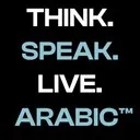 Logo Think. Speak. Live. <mark>Arabic</mark>™ M