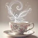 Logo Art is Magic Tea House