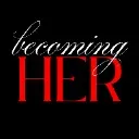 Logo <mark>Becoming HER</mark> ✨