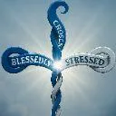 Logo <mark>Blessed</mark>ly Stressed™