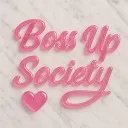 Logo Boss Up Society