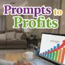 Logo Prompts to <mark>Profits</mark> Academy