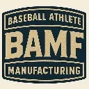 Logo Baseball Athlete <mark>Manufacturing</mark>