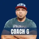 Logo Coach G - <mark>LEVEL UP</mark>