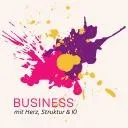 Logo BIZ mit Herz, Struktur & KI
