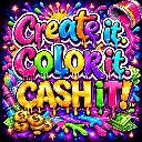 Logo Create it.<mark>Color</mark> it.CASH iT!™️
