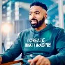 Logo <mark>Imagine</mark> AI Night Club 👨🏽‍💻