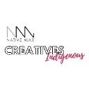 Logo Grow with <mark>Creatives</mark> Indigenous
