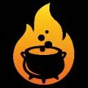 Logo creators  <mark>cook</mark>up