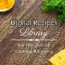 Logo Digital <mark>Recipe</mark>s Library