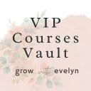 Logo Evelyn VIP <mark>Courses</mark> Vault