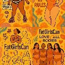 Logo 🌸 FatGirlsCanEmpower 🌸