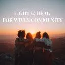 Logo <mark>Fight</mark> & Heal for Wives