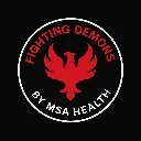 Logo <mark>Fight</mark>ing Demons by MSA Health