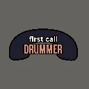 Logo first call drummer
