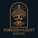 Logo Forged In Light House