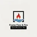 Logo Frame Flow & Fire