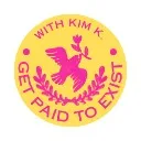 Logo Get Paid to <mark>Exist</mark> with Kim K.