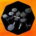 Logo 電鼓人 Grooving Room