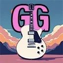Logo Guitar <mark>Genius</mark> Academy