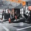 Logo gym program for beginners