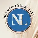 Logo Hot Mess to Next Level