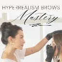 Logo Hyperrealism Brows Mastery