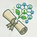 Logo Krece: El <mark>Fin</mark> de los Cursos