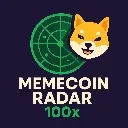 Logo <mark>Meme</mark>Coin Radar 100X