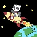 Logo Panda<mark>Rocket</mark>LLC
