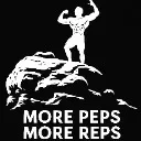 Logo More Peps More Reps