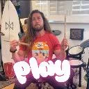 Logo Play <mark>drums</mark> with Patty