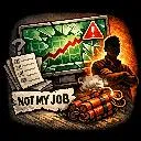 Logo Heroes Make Projects Fail