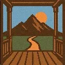 Logo Porch to Peaks Heritage Club
