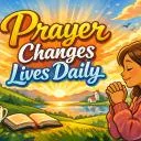 Logo Prayer <mark>Changes</mark> Lives Daily