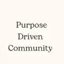 Logo Purpose Driven Community