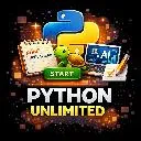 Logo Python <mark>Unlimited</mark> Course