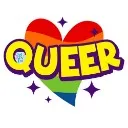 Logo Queer HERE ❤️🔥
