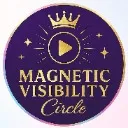 Logo <mark>Magnetic</mark> Visibility Circle