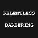 Logo RELENTLESS <mark>BARBERING</mark> ACADEMY