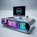 Logo From Busy to Easy with AI