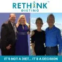 Logo Rethink <mark>Dieting</mark> For Life
