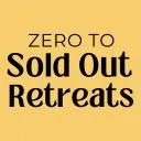Logo Zero To Sold Out <mark>Retreat</mark>s