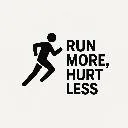 Logo Run more, Hurt less