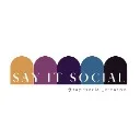 Logo Say It Social for <mark>NonProfits</mark>