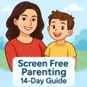 Logo Screen Free Parenting: 14-Day